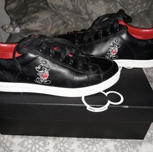 Coach mickey mouse shoes